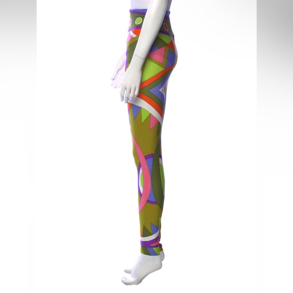 EMILIO PUCCI VINTAGE LEGGINGS 100% AUTOMATIC - Picture 4 of 4